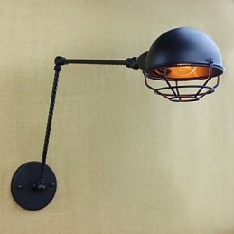 De lange arm van de Amerikaanse buitenlandse industriële dubbele retro creatieve decoratieve wandlamp