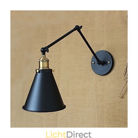 Amerikaanse landelijke pastorale stijl minimalistische tweepersoonsbed lange arm wandlamp gangpad kanaal magazijn entree