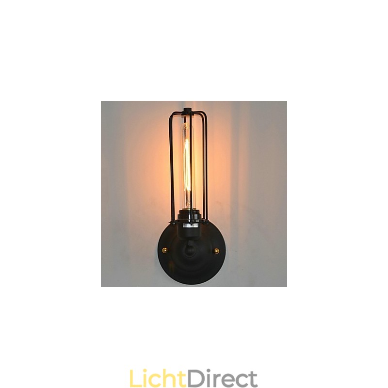 Amerikaanse vintage ijzeren wandlamp