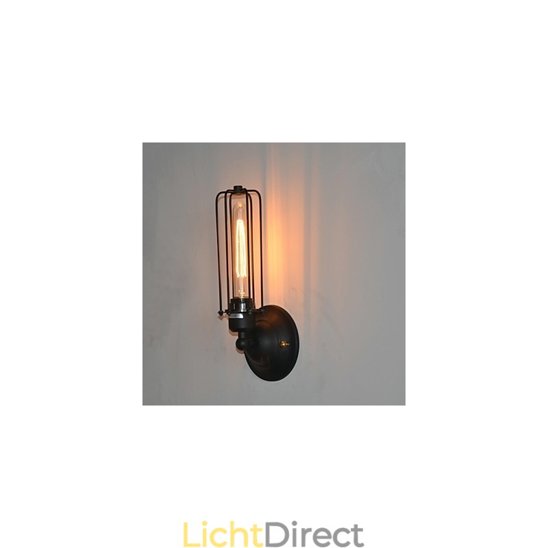Amerikaanse vintage ijzeren wandlamp