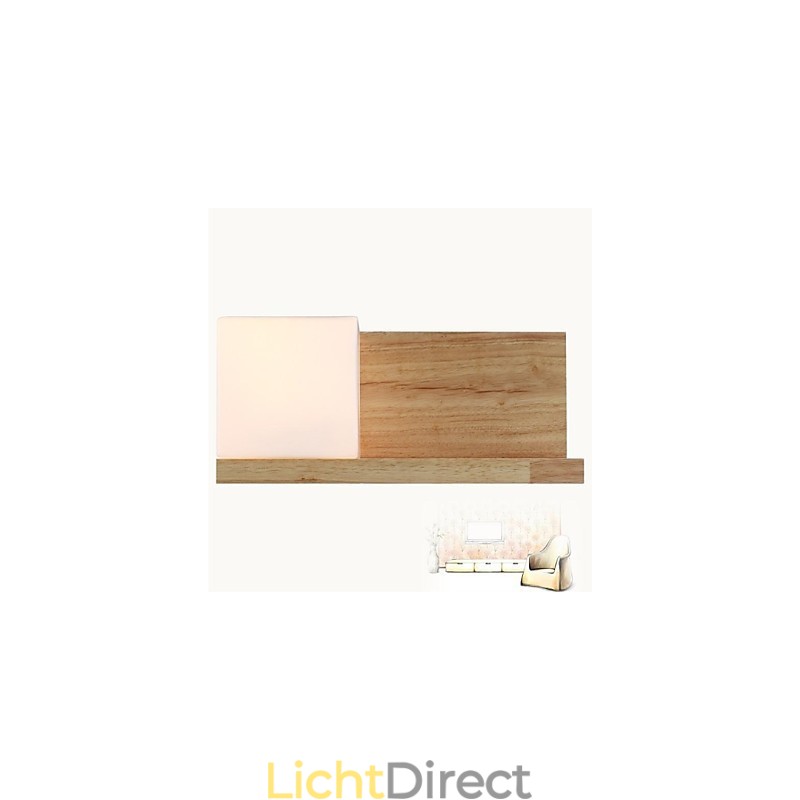 Wandlamp Een Licht en Glas