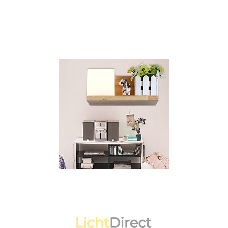 Wandlamp Een Licht en Glas