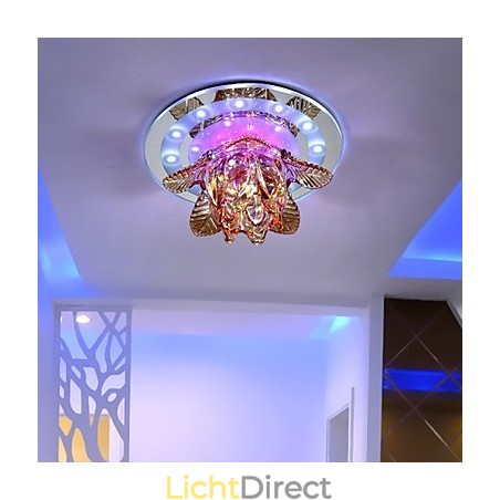 Circulair Kristal Idee Plafondlamp Buislicht Om Koepellamplicht Te Absorberen Circulair Kristal Idee Plafondlamp Buislicht Om Koepellamplicht Te Absorberen