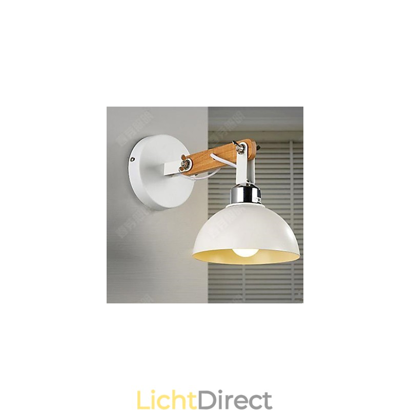 Amerikaanse creatieve massief houten slaapkamer gang trap lamp lamp wandlamp van het hoofdeinde van een bed