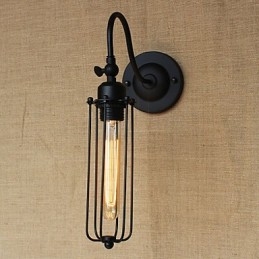 Kunst Minimalistisch Mat Zwart Amerikaans Landelijk Woonkamer Lamp Slaapkamer Balkon Wandlamp Bedlamp