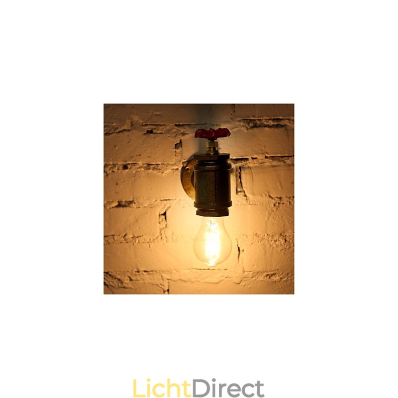 Vintage Industriële Waterpijp Wandlampen Loft Edison Licht voor Bar Restaurant Wandarmaturen Verlichting