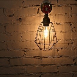Vintage Industriële Waterpijp Wandlampen Loft Edison Licht voor Bar Restaurant Wandarmaturen Verlichting