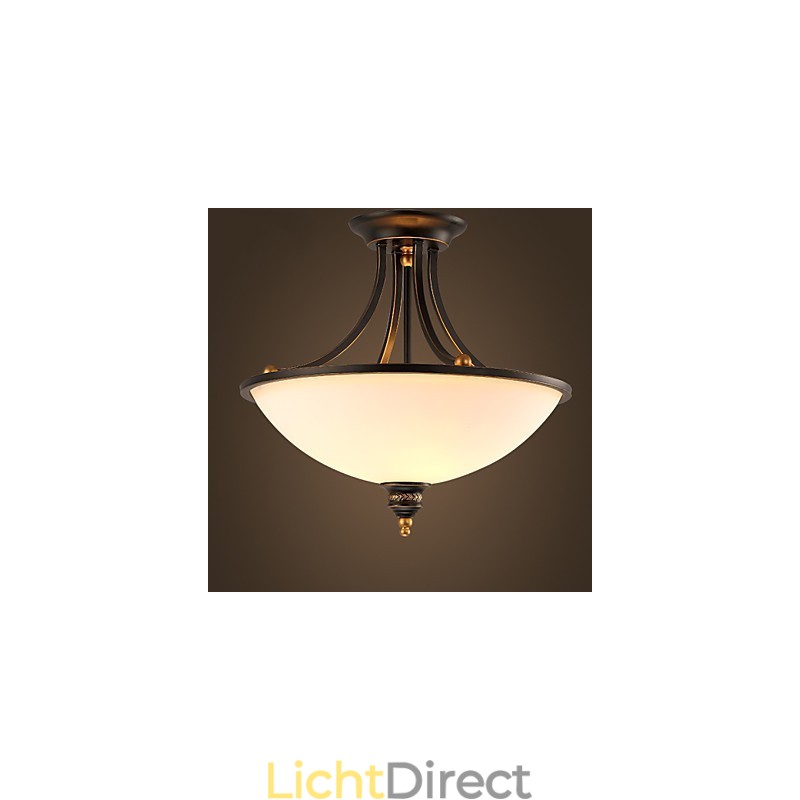 Eenvoudige pastorale plafondlampen brons Phnom Penh Amerikaanse landelijke Europese plafondlampen lamp