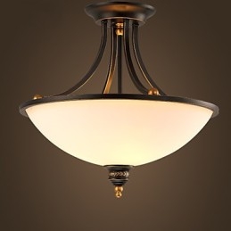 Eenvoudige pastorale plafondlampen brons Phnom Penh Amerikaanse landelijke Europese plafondlampen lamp