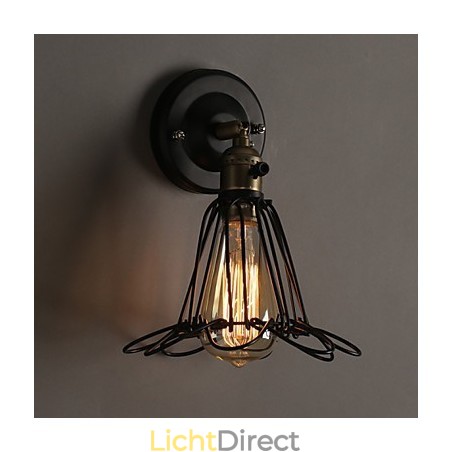 Amerikaanse Country Loft Herstel van Oude Manieren Wandlamp Smeedijzeren Wandlamp Licht Amerikaanse Country Loft Herstel van Oude Manieren Wandlamp Smeedijzeren Wandlamp Licht