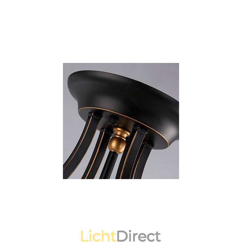 Eenvoudige pastorale plafondlampen brons Phnom Penh Amerikaanse landelijke Europese plafondlampen lamp