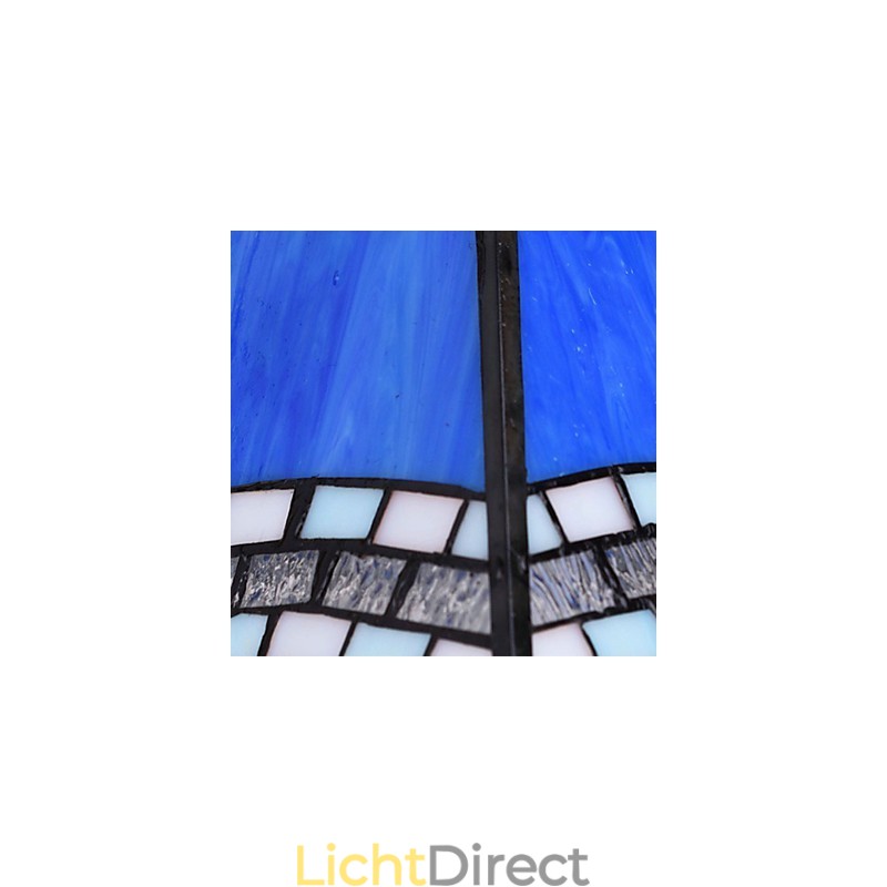 Europees Mediterrane Gecontracteerde Landelijke Creatieve Smeedijzeren Wandlamp Glazen Verlichting