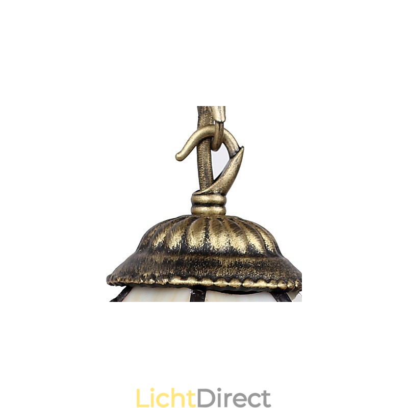 Kersthert Europees gecontracteerd landelijk creatief smeedijzeren wandlamp glazen lampen
