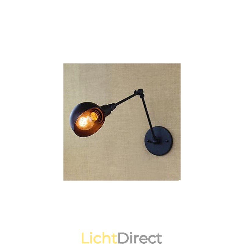 Het balkon Trap Gangen Gecontracteerd Creatief Restaurant Bar Wandlamp Smeedijzer Lange Arm