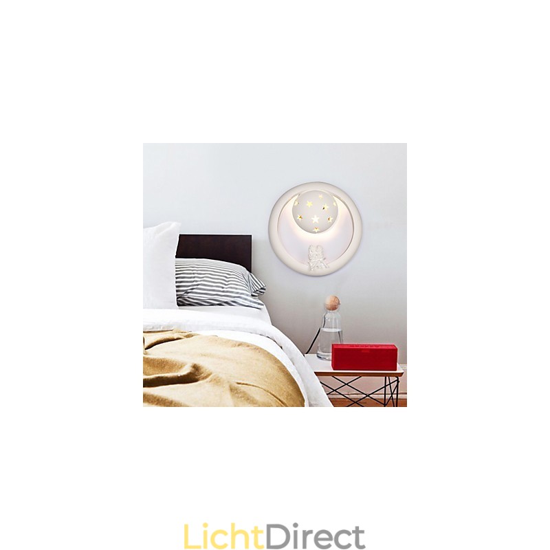 Zoete pastorale gips leuke kinderkamer veranda wandlamp lichten