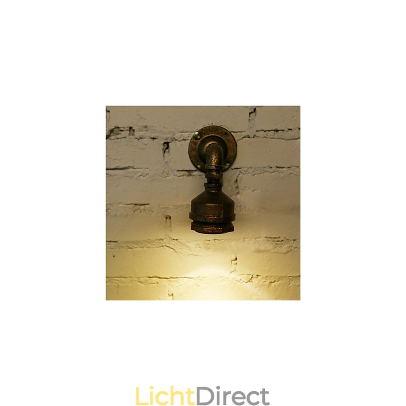 Loft Iron Waterpijp Lamp Wandlamp Industriële Vintage Wandlamp Armaturen Voor Thuis Binnenverlichting