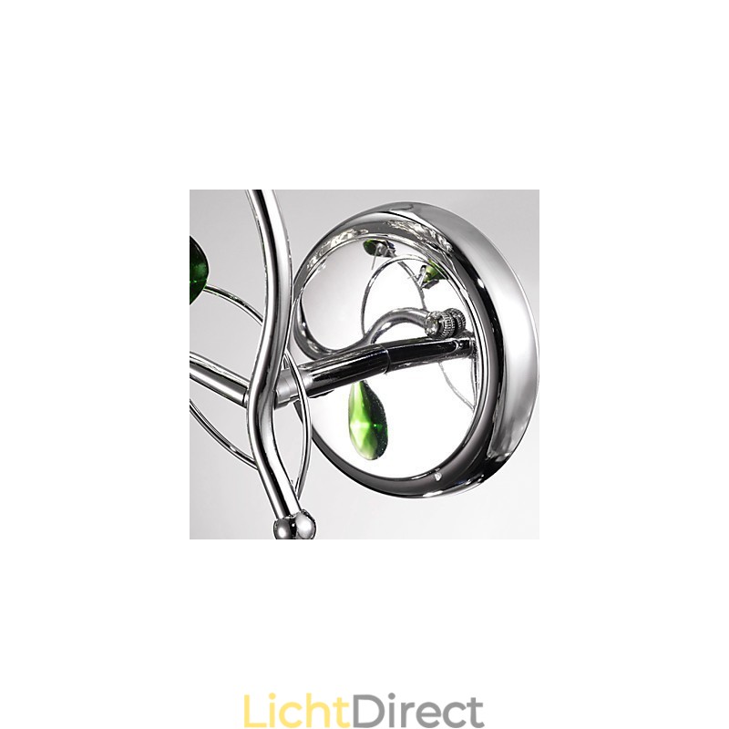 Wandlampen Badkamerverlichting Kaars Wandlampen Kristal Modern Hedendaags Metaal