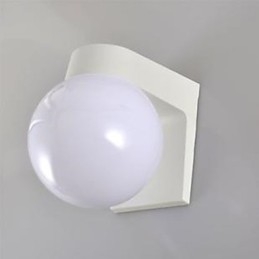 Acryl Schelp Wandlamp
