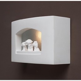 Hedendaagse en gecontracteerde creatieve slaapkamer gips wandlamp wandlamp verlichting