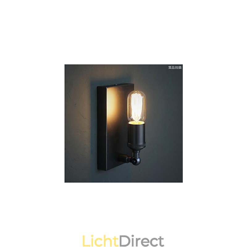 Gecontracteerde en creatieve landelijke industriële wind die oude manieren herstelt Edison wandlamp