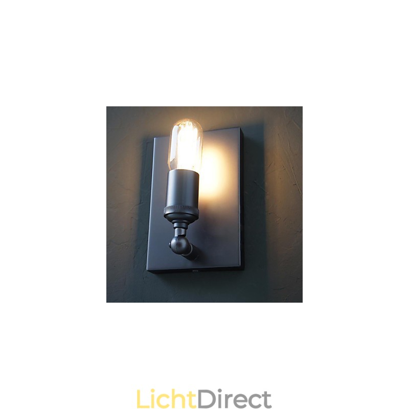 Gecontracteerde en creatieve landelijke industriële wind die oude manieren herstelt Edison wandlamp