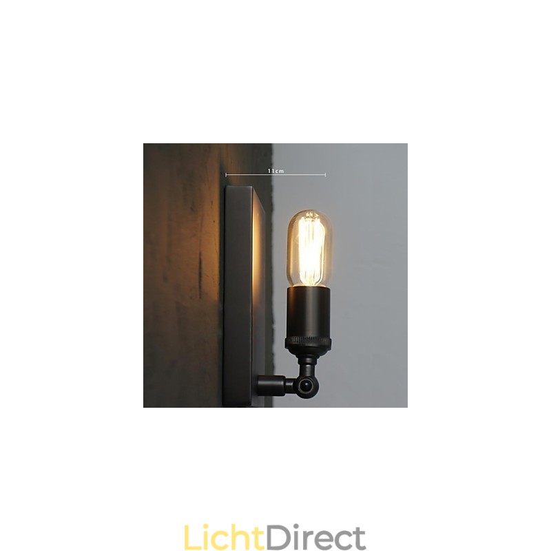 Gecontracteerde en creatieve landelijke industriële wind die oude manieren herstelt Edison wandlamp
