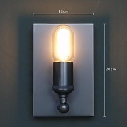 Gecontracteerde en creatieve landelijke industriële wind die oude manieren herstelt Edison wandlamp