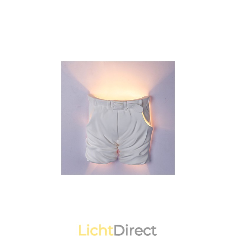 Hedendaagse en gecontracteerde creatieve kinderkamerbroek gips wandlamp verlichting