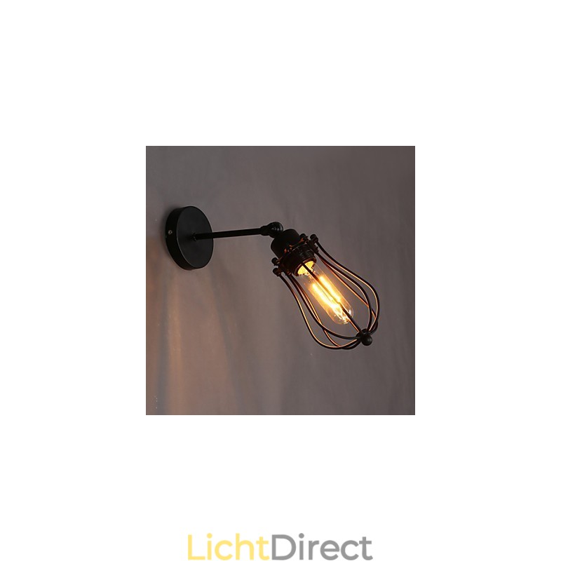 Creatieve persoonlijkheid decoratieve smeedijzeren retro grapefruit wandlamp