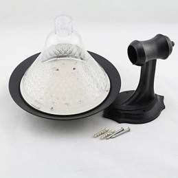 Buiten Zonne-energie Witte Villa Muurbevestiging Tuin Binnenplaats Deur Pad Licht Lamp