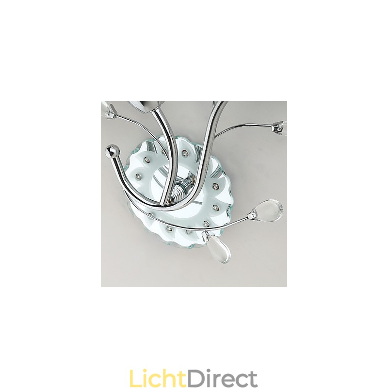 Creatieve bloemen, eigentijdse en gecontracteerde creatieve kristallen wandlampverlichting