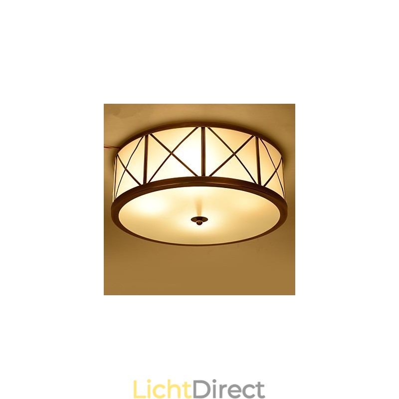 Traditionele klassieke rustieke lodge messing metalen inbouw