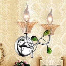 Europese Stijl Creatieve Hedendaagse En Gecontracteerde Kristallen Wandlamp Verlichting