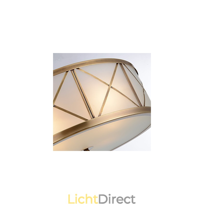 Traditionele klassieke rustieke lodge messing metalen inbouw