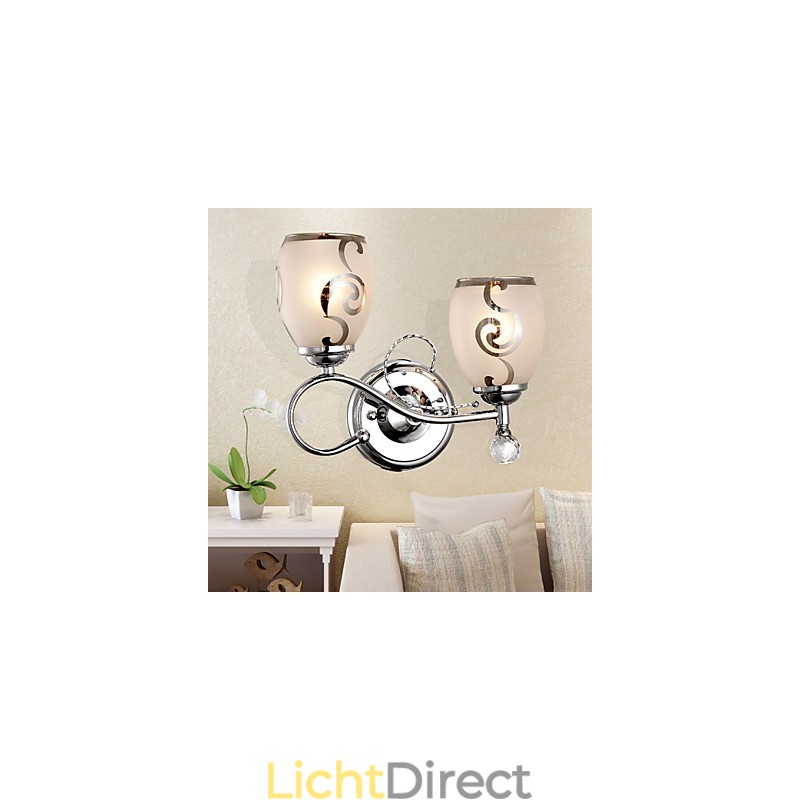 Wandlampen Kristal Modern Hedendaags Metaal