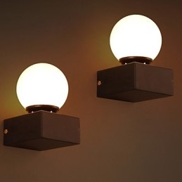 Ball Loft Creatieve Wandlamp Smeedijzeren Wandlamp Herstellende Oude Manieren Verlichting