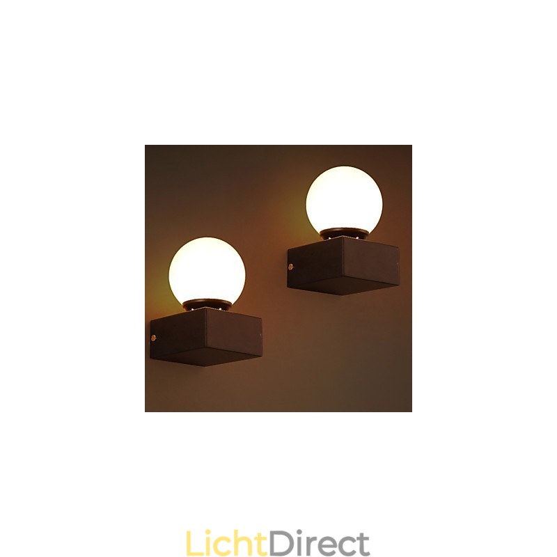 Ball Loft Creatieve Wandlamp Smeedijzeren Wandlamp Herstellende Oude Manieren Verlichting