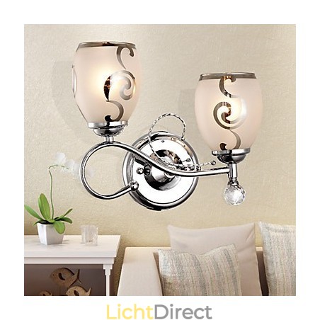 Europese Stijl Creatieve Hedendaagse En Gecontracteerde Kristallen Wandlamp Verlichting