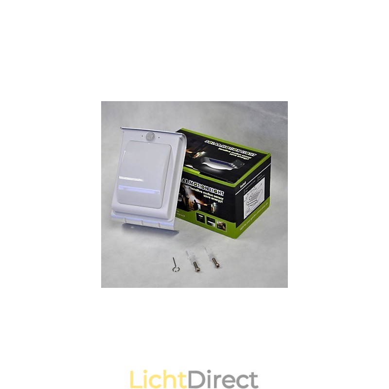 Stemsensor Buiten Zonne-energie Licht Lamp Landschap Tuin Muur Hek