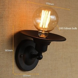 Retro Minimalistische Nachtkastje Gangpad Trap Balkon Decoratieve Wandlamp