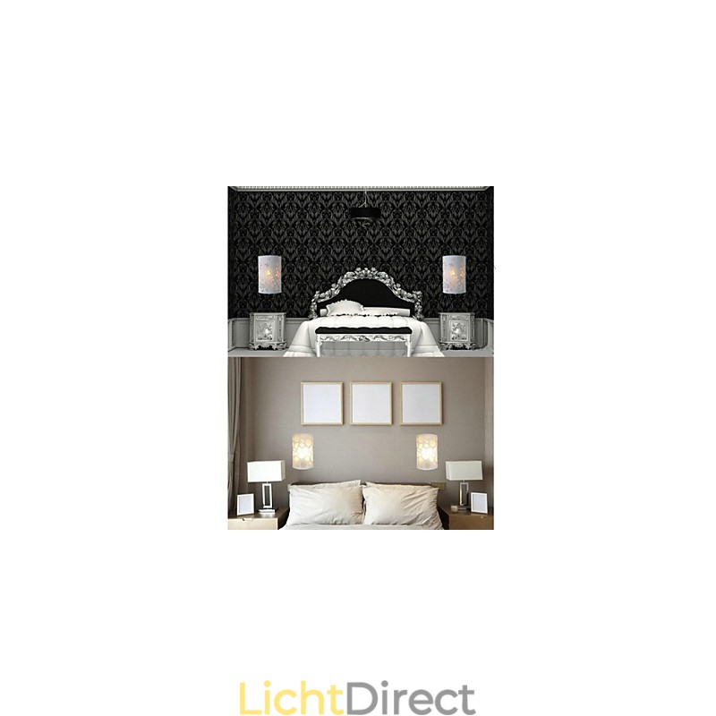 ALL BLUE Hoge kwaliteit decoratie van snijpatronen of ontwerpen op houtwerk wandlamp