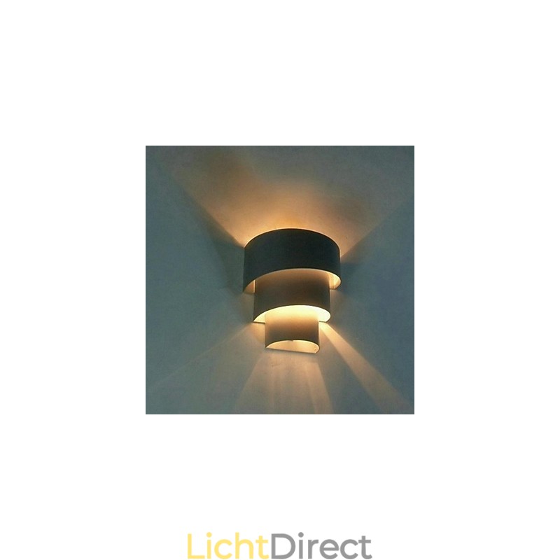 Hoge kwaliteit moderne mode design spiraal wandlamp creatieve wandlamp