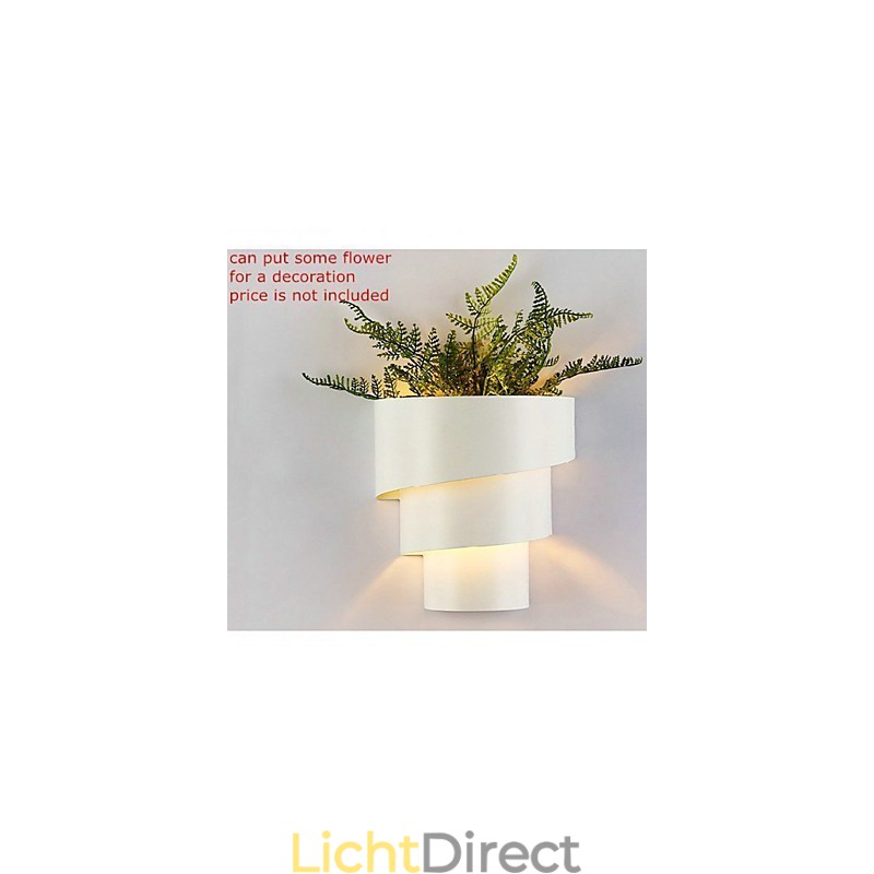 Hoge kwaliteit moderne mode design spiraal wandlamp creatieve wandlamp
