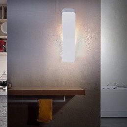Gecontracteerde en hedendaagse creatieve gebogen smeedijzeren wandlamp Power Lights