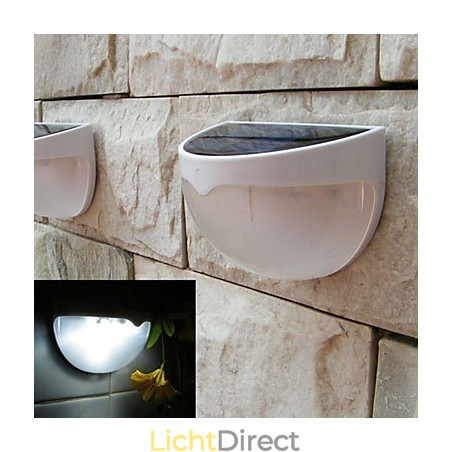 Zonne-energie lamp buiten tuinverlichting automatische sensor geactiveerde zonne-energie lamp (wit) Zonne-energie lamp buiten tuinverlichting automatische sensor geactiveerde zonne-energie lamp (wit)