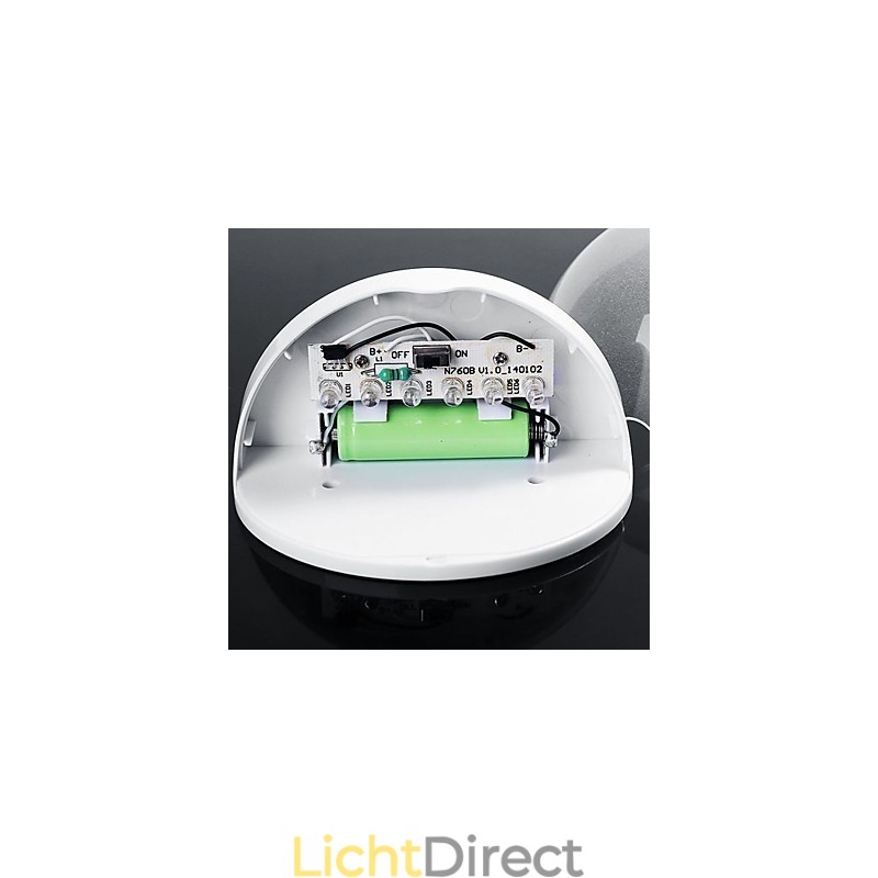 Zonne-energie lamp buiten tuinverlichting automatische sensor geactiveerde zonne-energie lamp (wit)