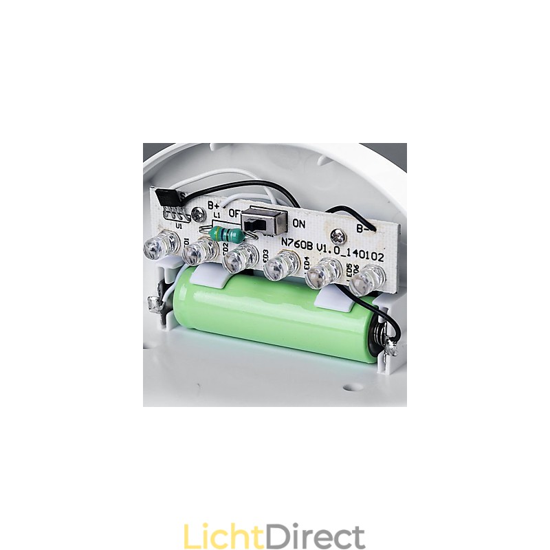 Zonne-energie lamp buiten tuinverlichting automatische sensor geactiveerde zonne-energie lamp (wit)