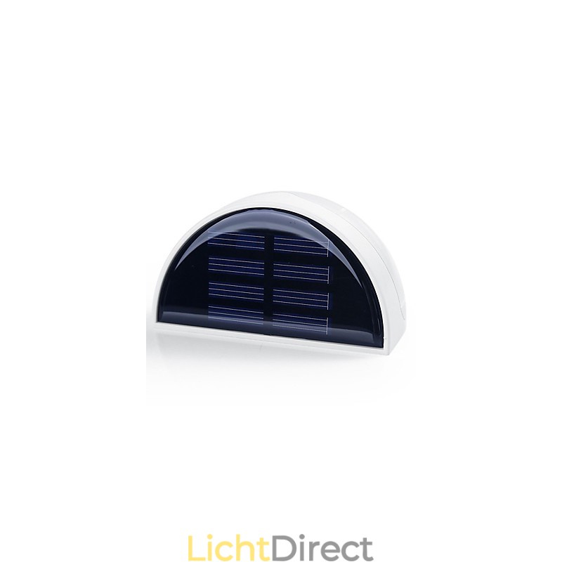 Zonne-energie lamp buiten tuinverlichting automatische sensor geactiveerde zonne-energie lamp (wit)