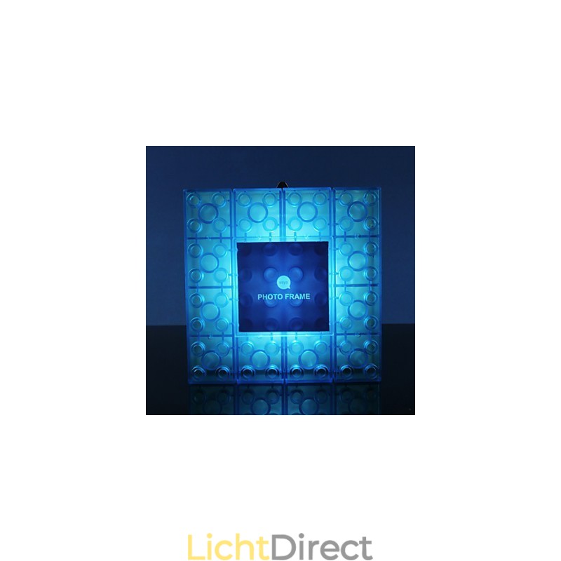 Creatieve blokken frame lichtgekleurde schattige kleine cadeaus wandlamp riem haak verlichting