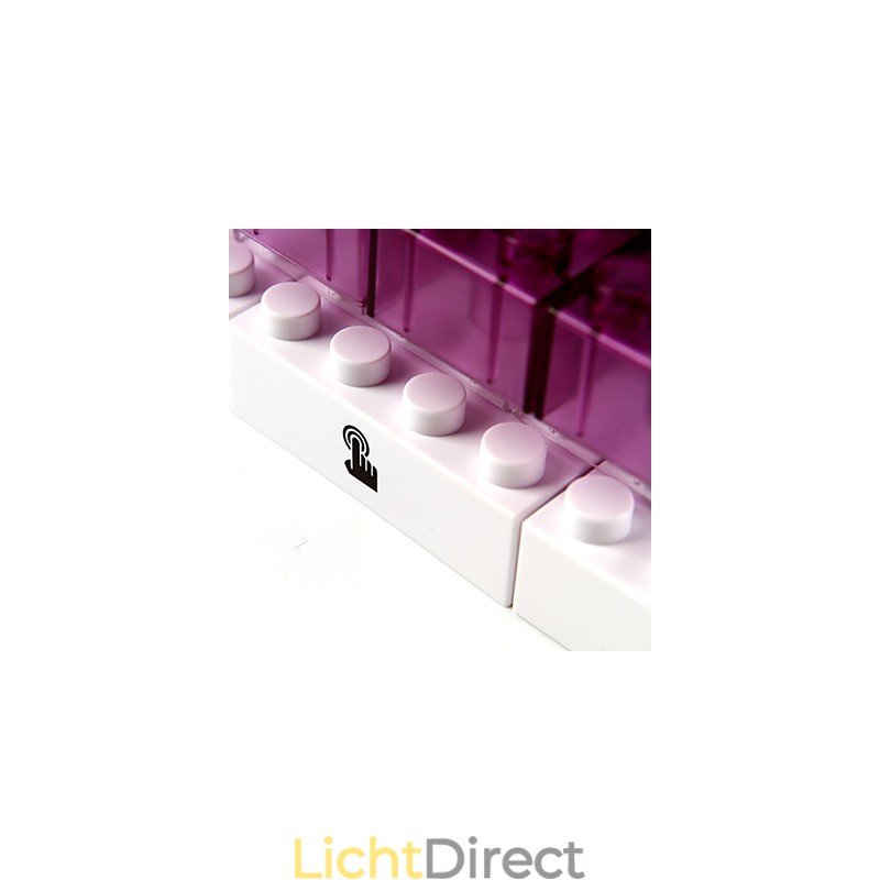 Creatieve blokken frame lichtgekleurde schattige kleine cadeaus wandlamp riem haak verlichting